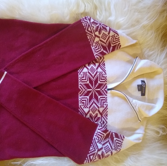 100% Merino wool Eddie Bauer sweater - Picture 2 of 5